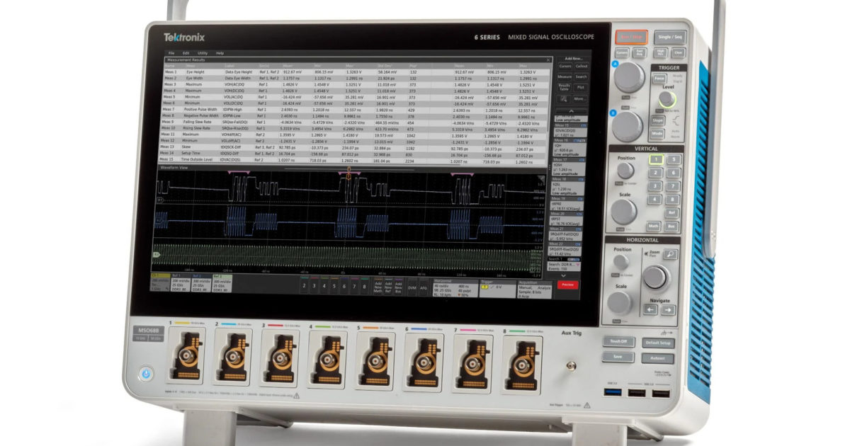 Tektronix MSO66B 1 - 10 GHz Mixed Signal Oscilloscope | MCS Test