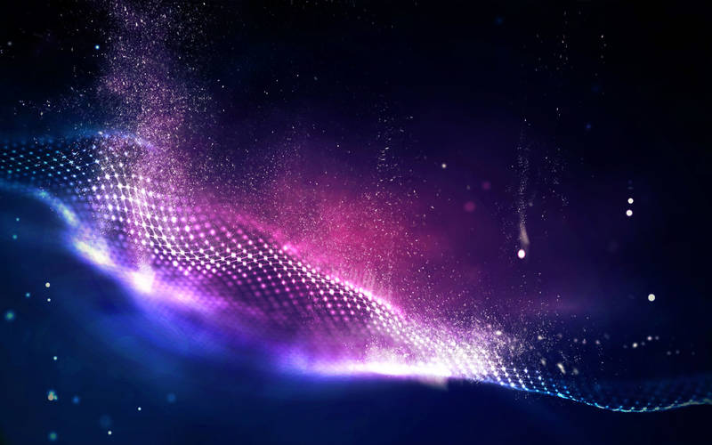 Abstract Background - Purple Wave