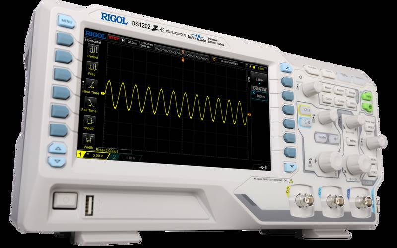 Rigol Expands Popular DS1000Z Series Oscilloscopes with new 200 MHz Bandwidth