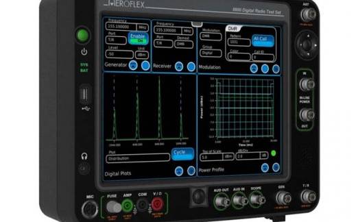 New 8800 Analogue and Digital Radio Test Set from Aeroflex